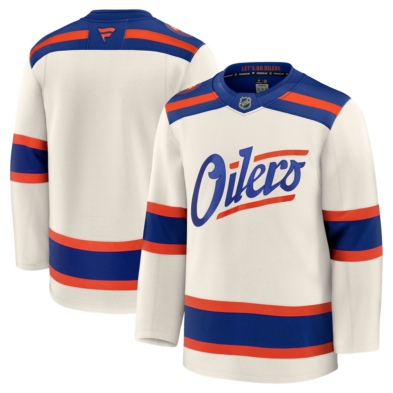 Men's Edmonton Oilers Light Alternate Jersey
