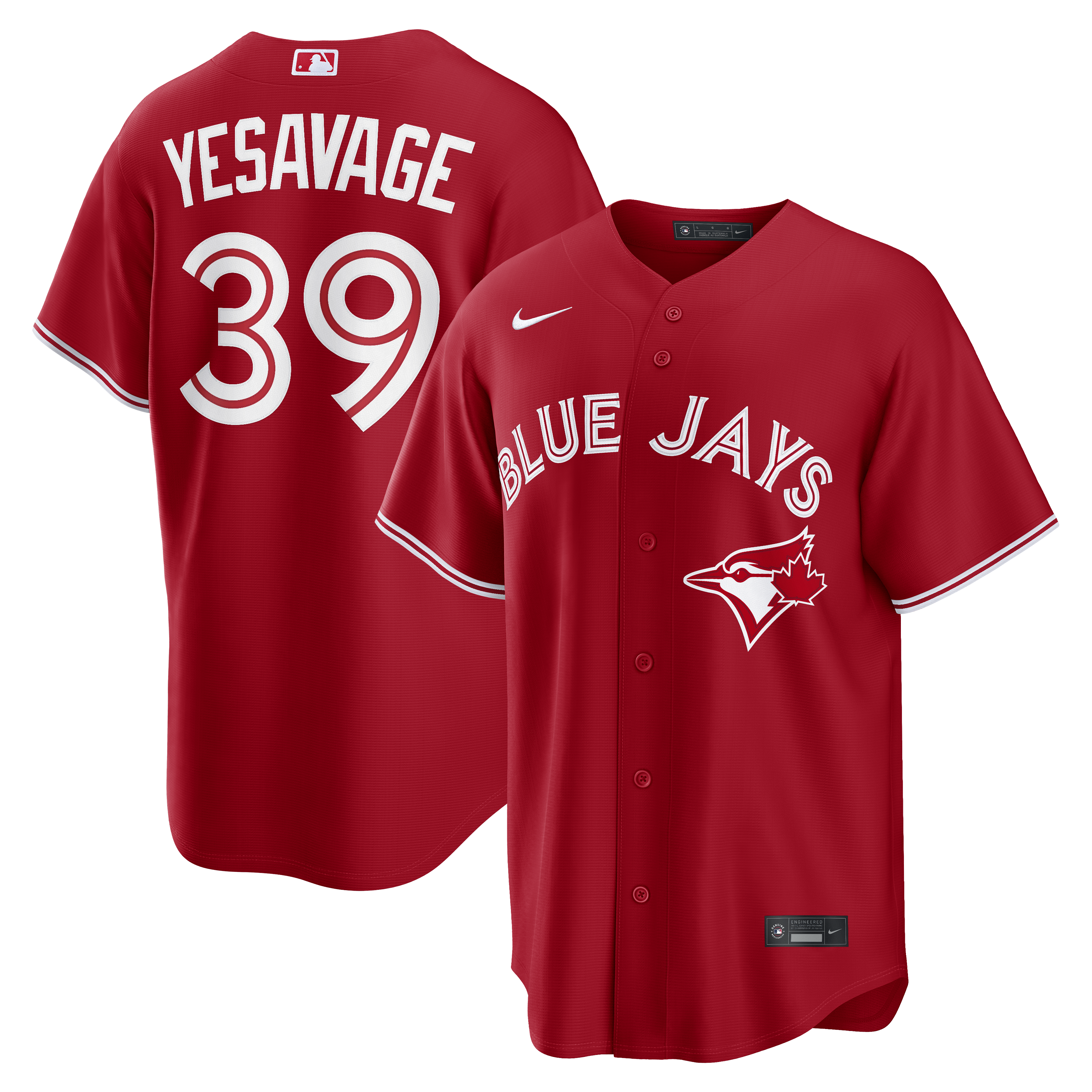 Kids' Toronto Blue Jays Red Replica Jersey