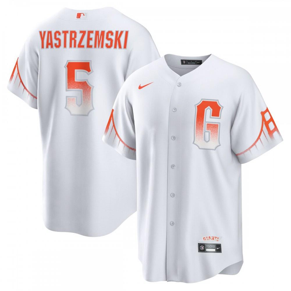 Kids' San Francisco Giants 2021 White City Player Jersey