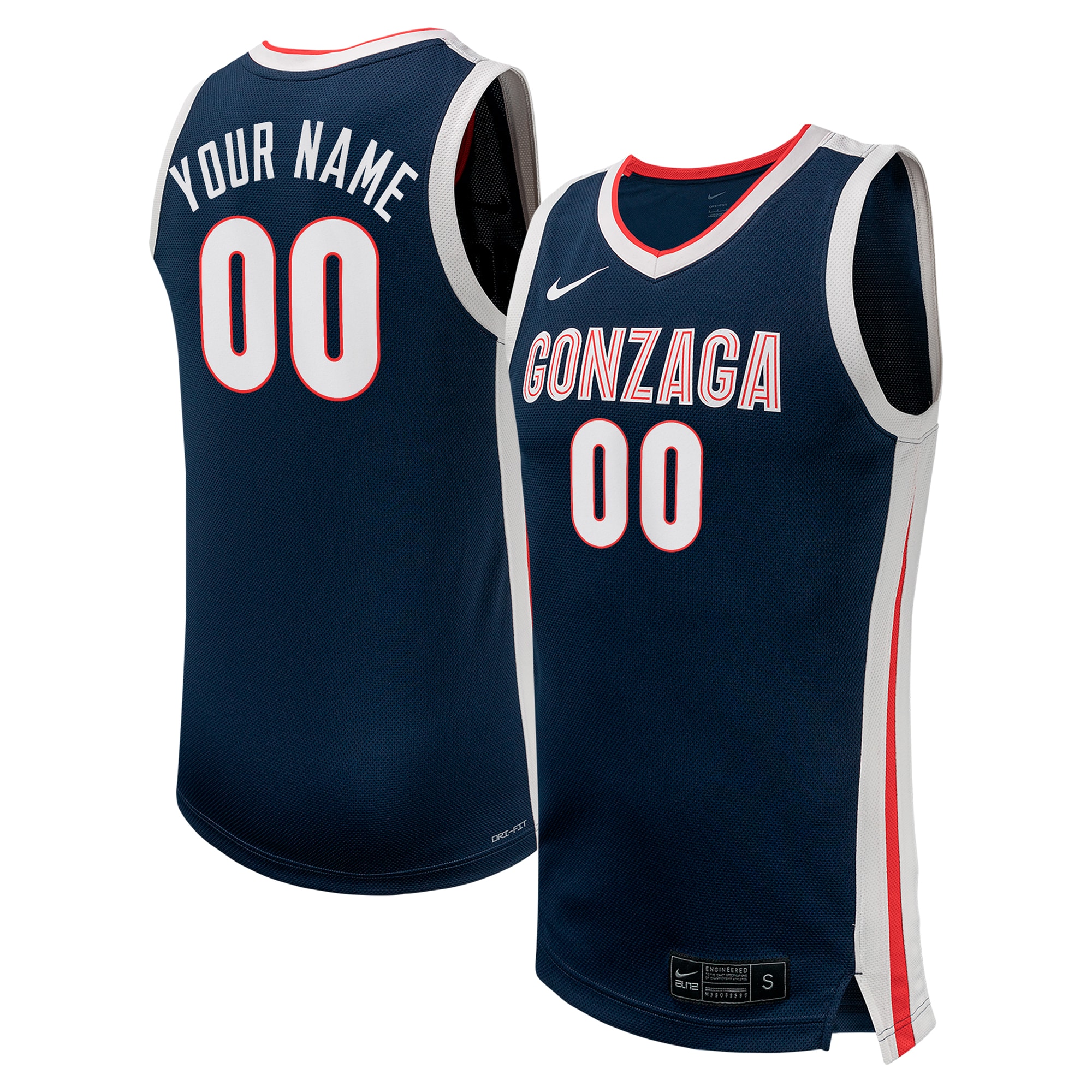 Women's Gonzaga Bulldogs Navy Replica Jersey