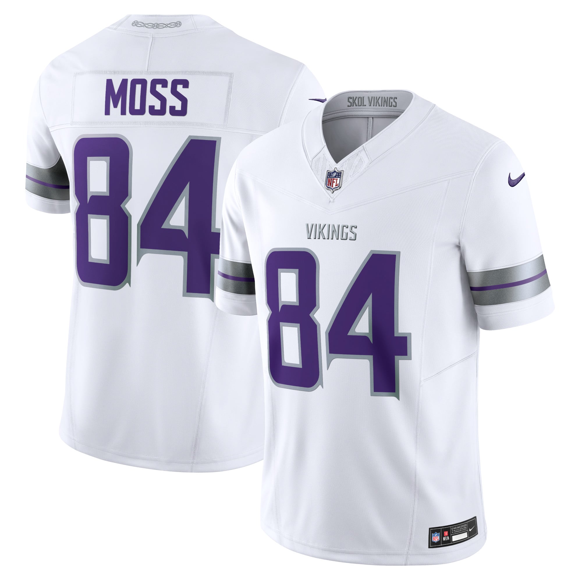 Women's Minnesota Vikings White Limited Jersey