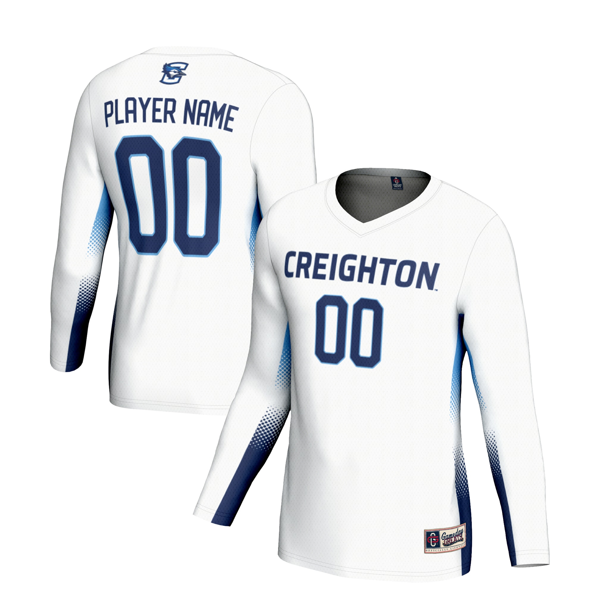 Kids' Creighton Bluejays White Jersey
