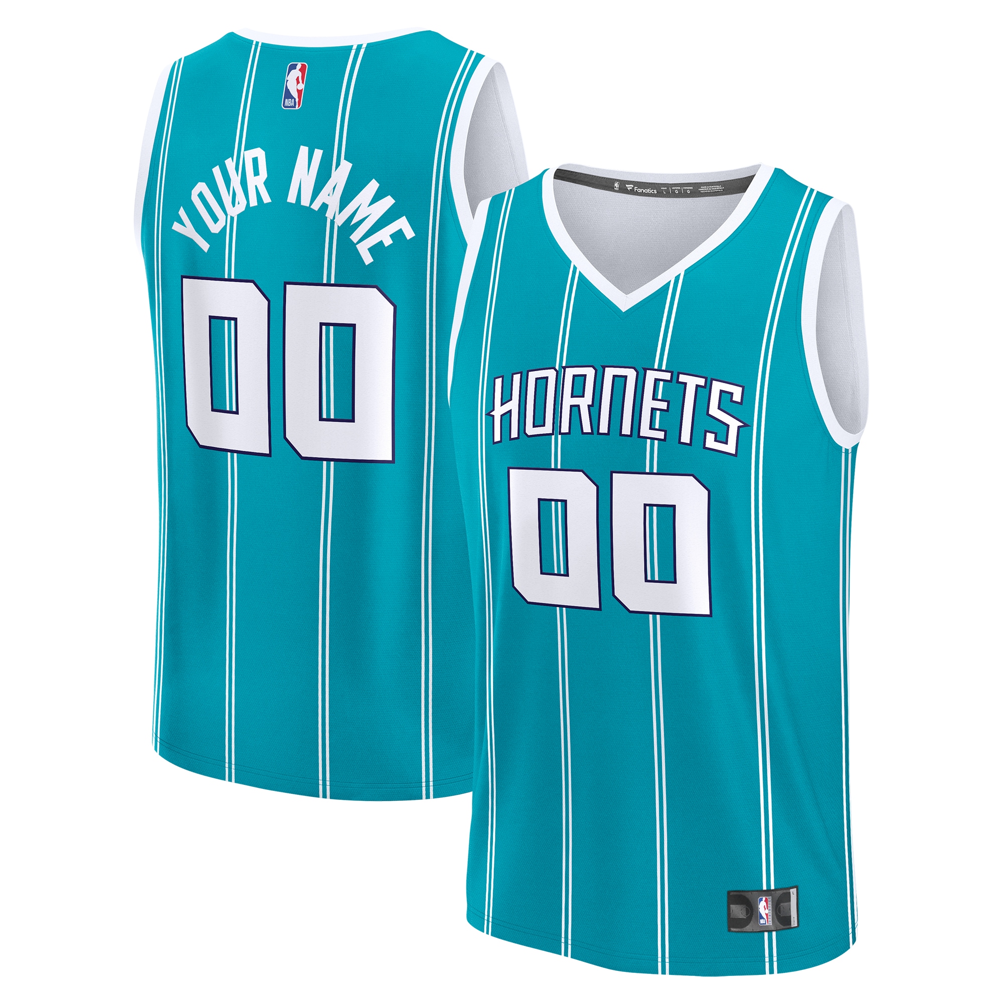 Men's Charlotte Hornets Teal Icon Jersey