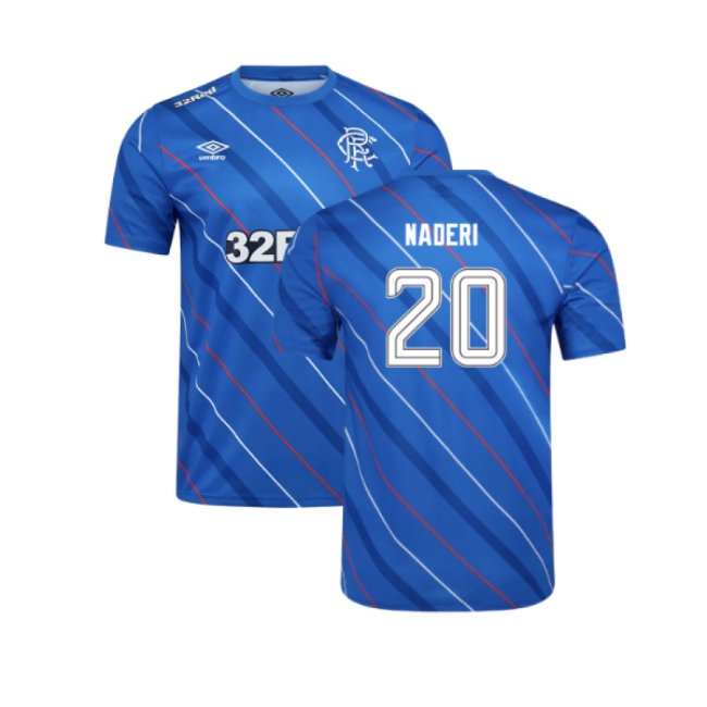 Men's Shortses Rangers 2025/26 Blue Home Tee