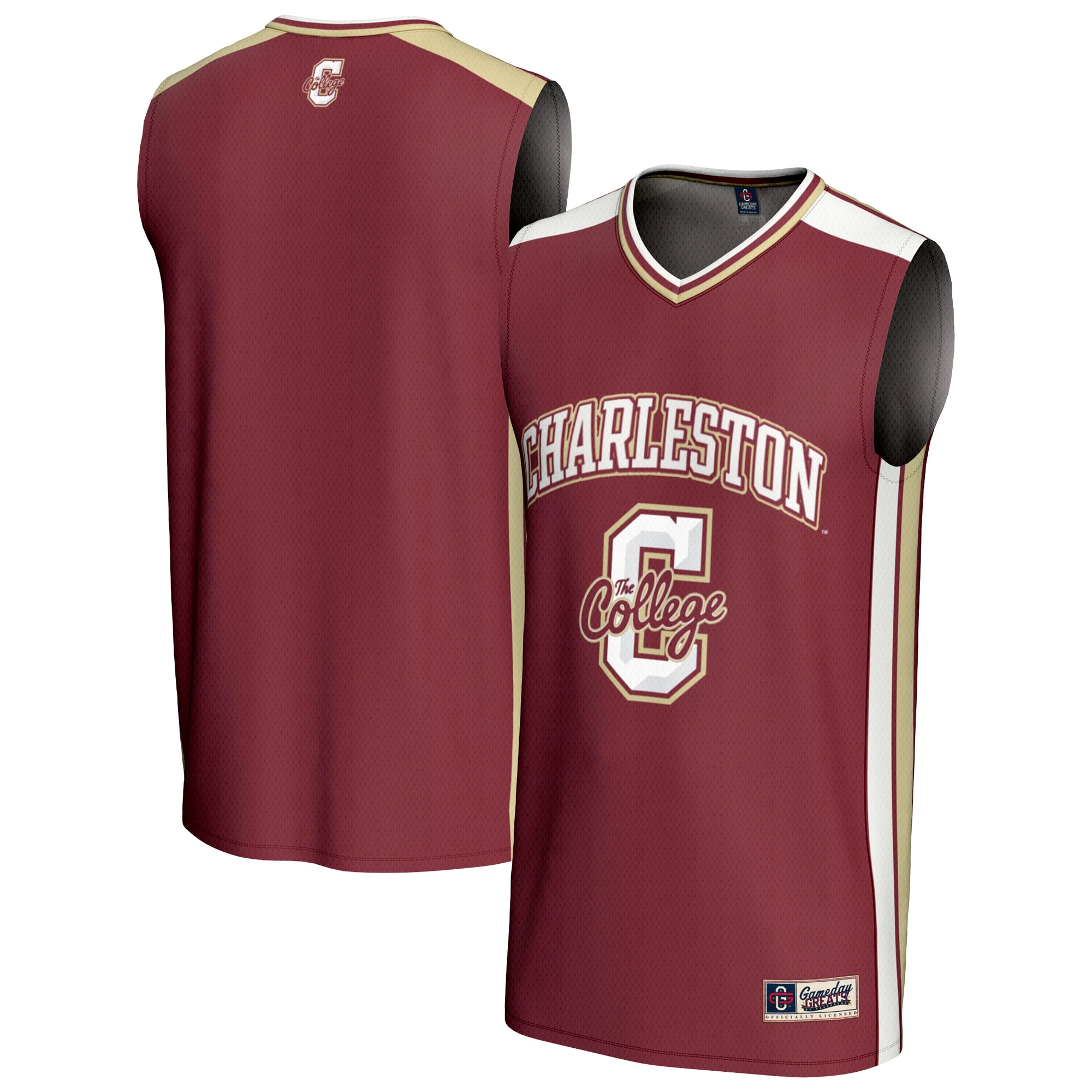 Kids' Charleston Cougars Maroon Jersey