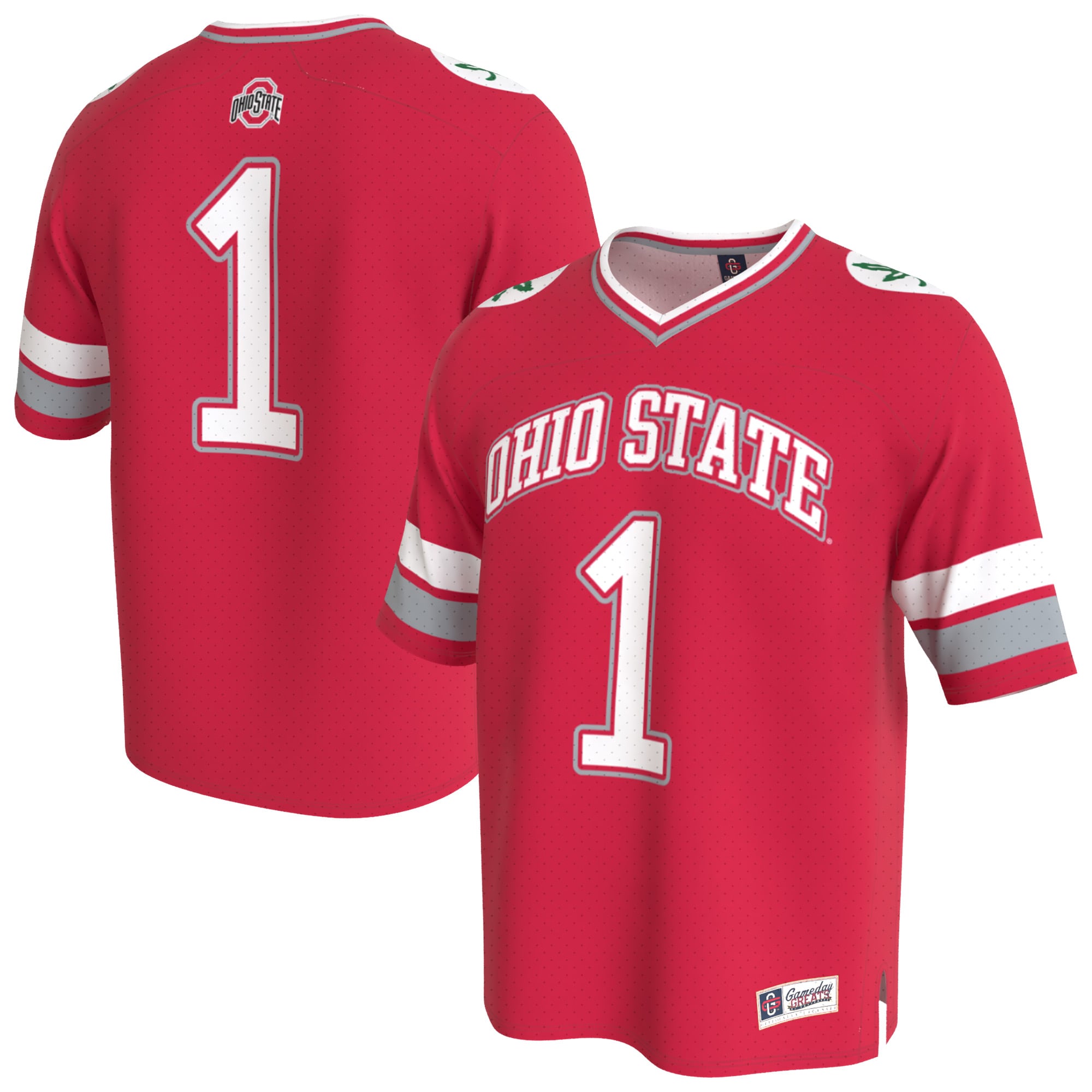 Kids' Ohio State Buckeyes Scarlet Fashion Jersey