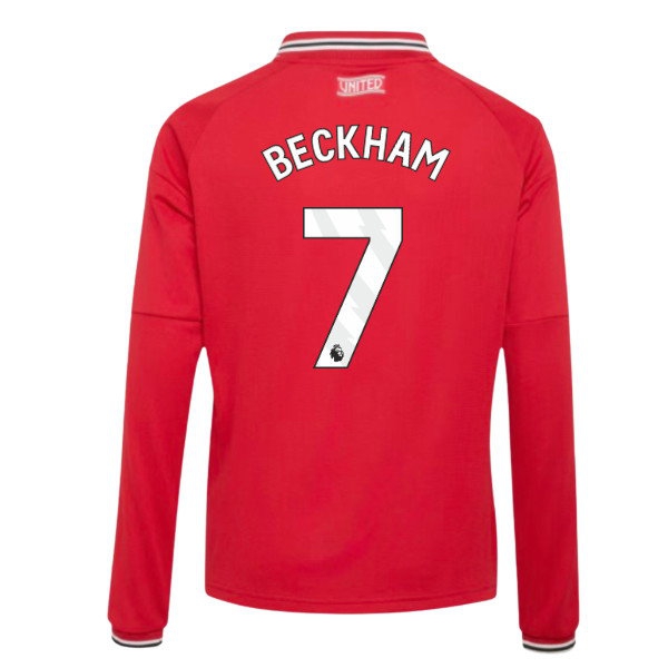Kids' Man Utd 2026/27 Home Long Sleeve Jersey