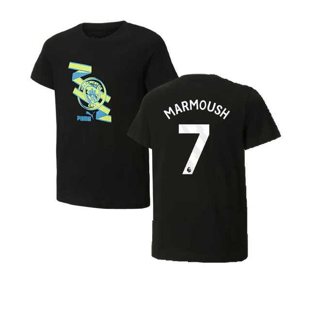 Men's Man City 2024/25 Black City Tee