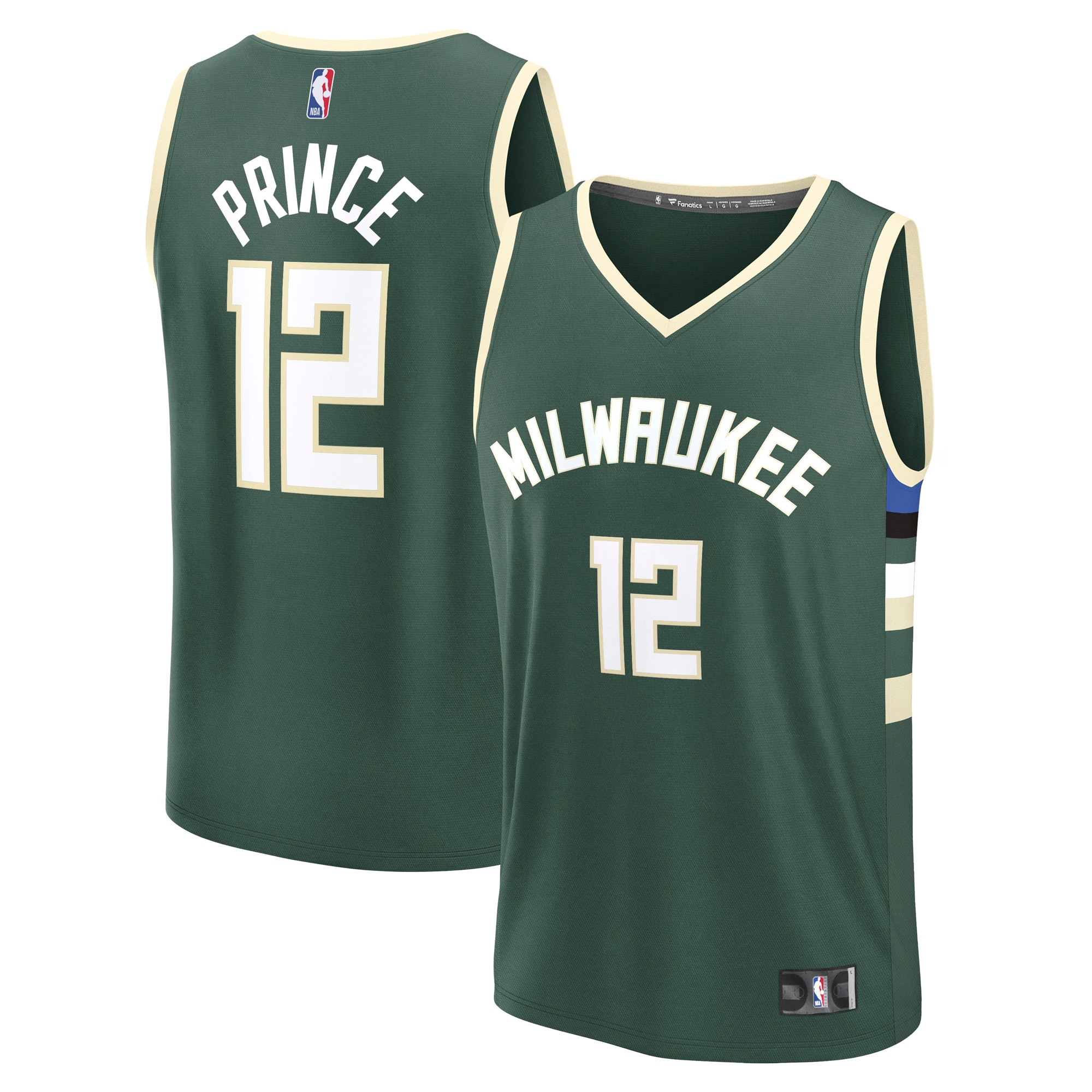 Men's Milwaukee Bucks Hunter Icon Player Jersey