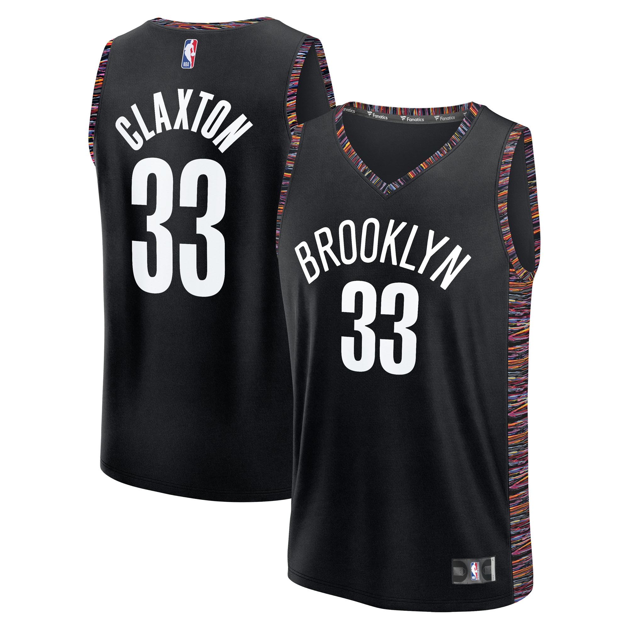 Men's Brooklyn Nets Black City Jersey