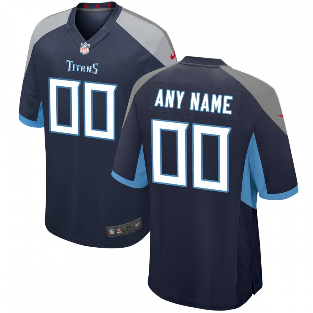 Men's Tennessee Titans Navy Game Jersey
