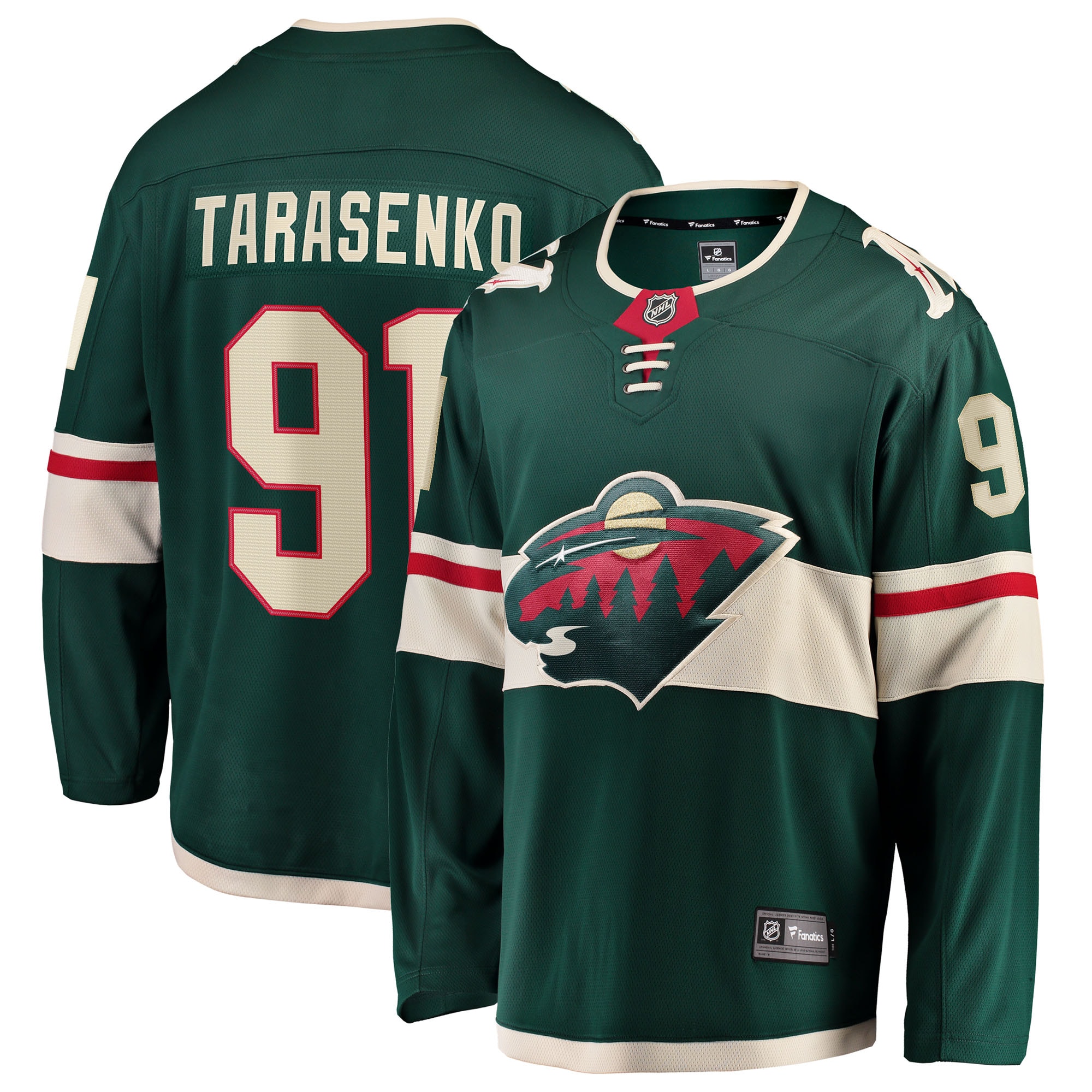 Kids' Minnesota Wild Green Home Jersey