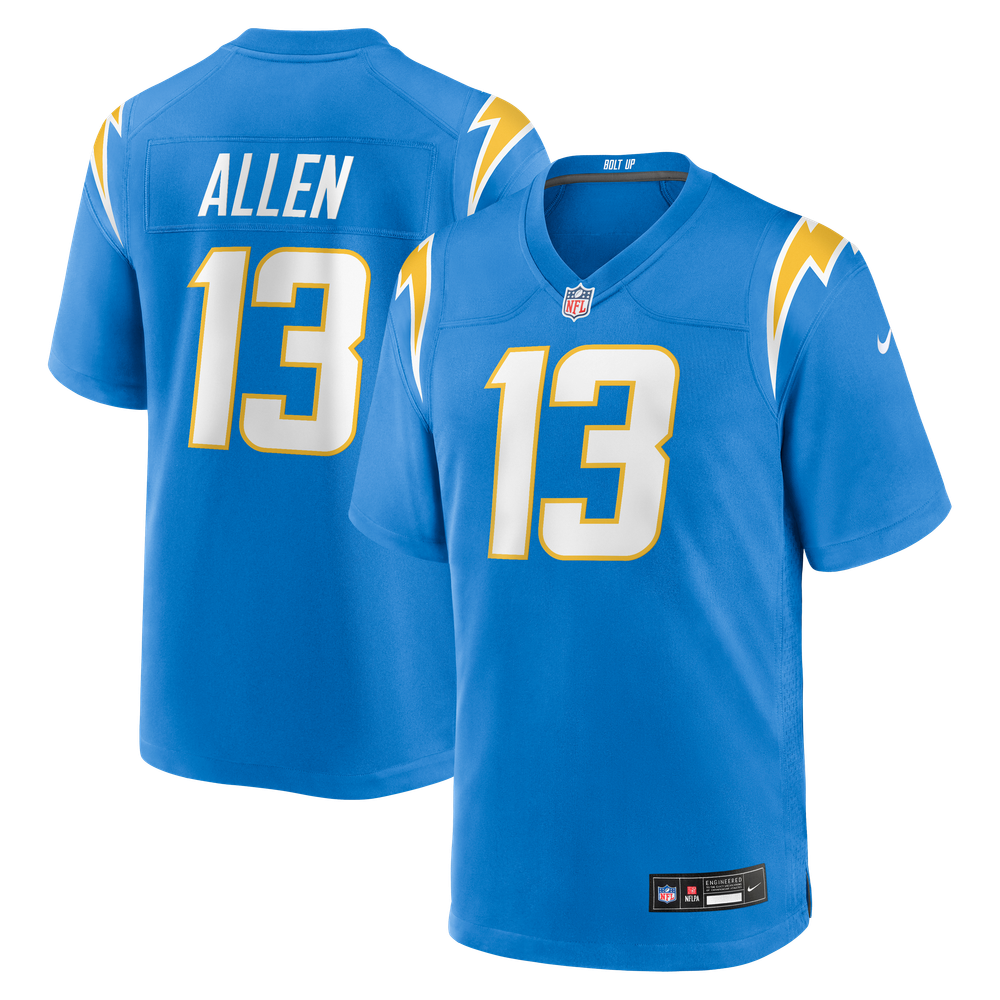 Women's Los Angeles Chargers Powder Player Jersey