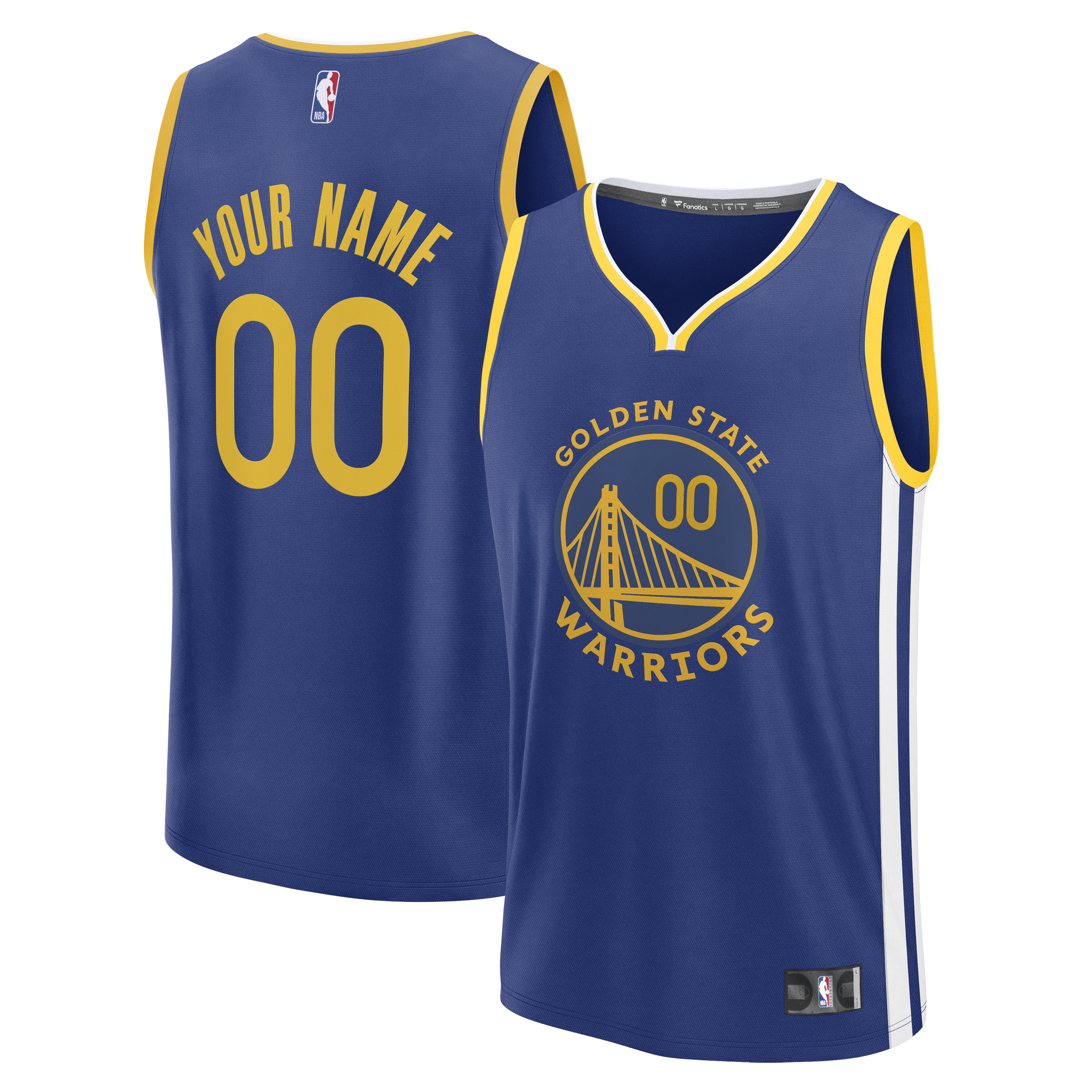 Kids' Golden State Warriors Royal Icon Jersey