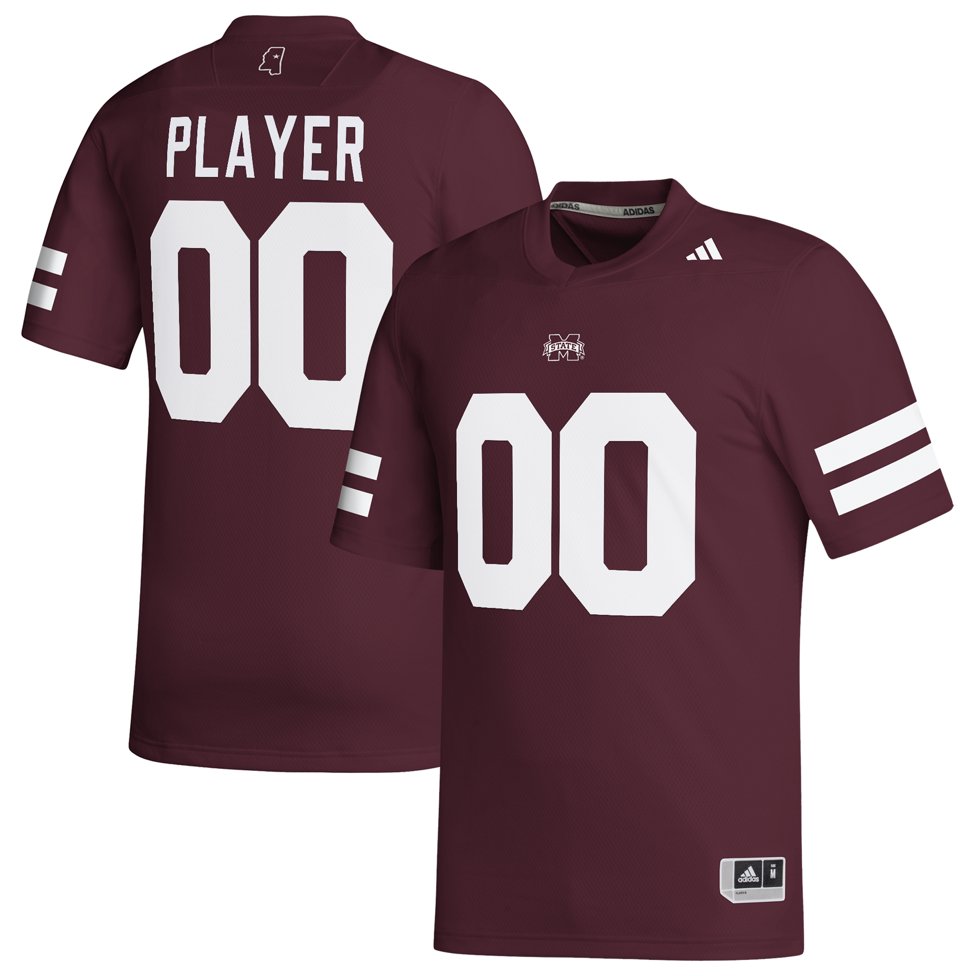 Women's Mississippi State Bulldogs Maroon Player Jersey