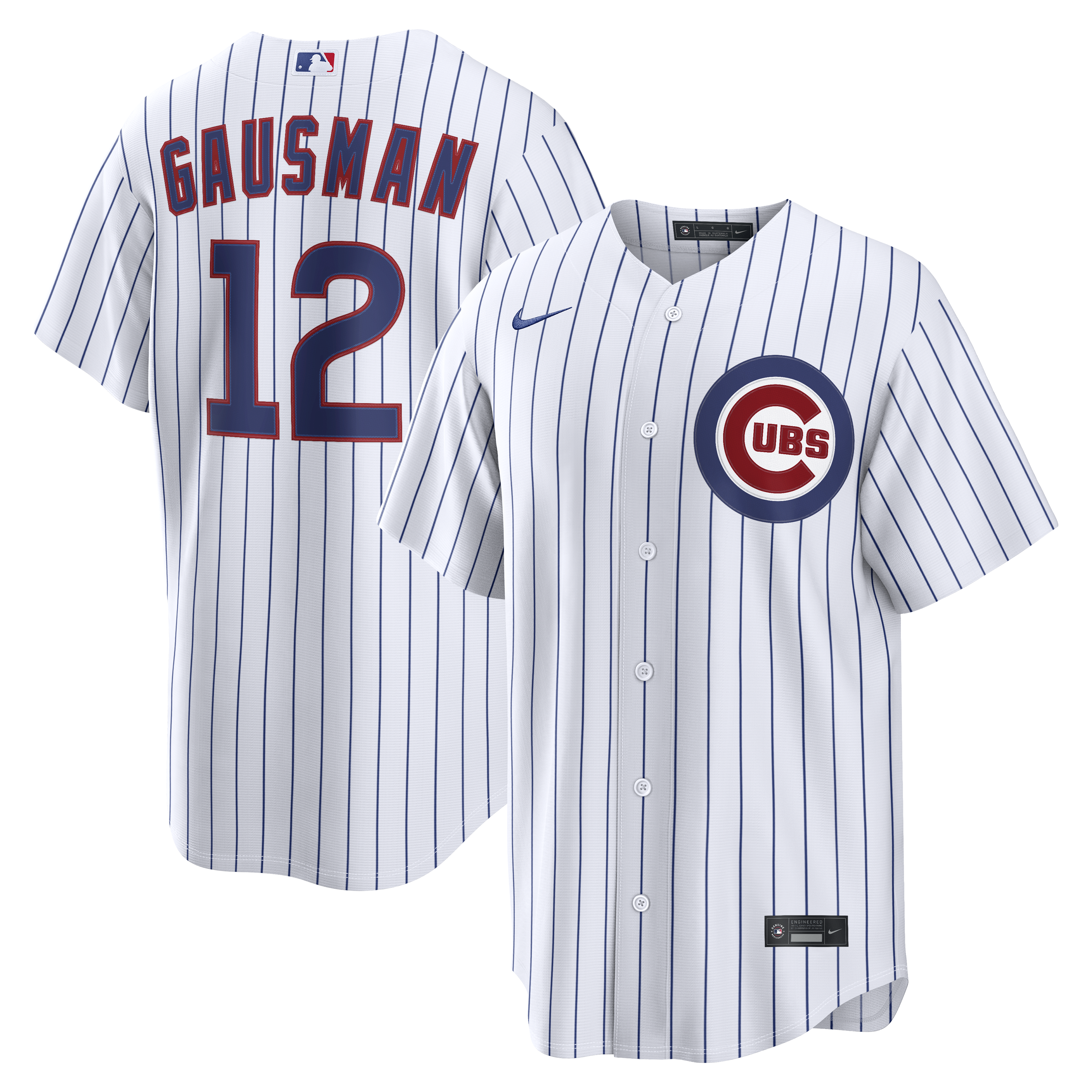 Kids' Chicago Cubs White Replica Jersey