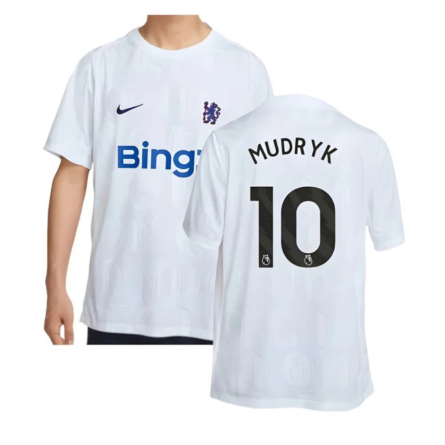 Kids' Chelsea 2025/26 White Pro Jersey