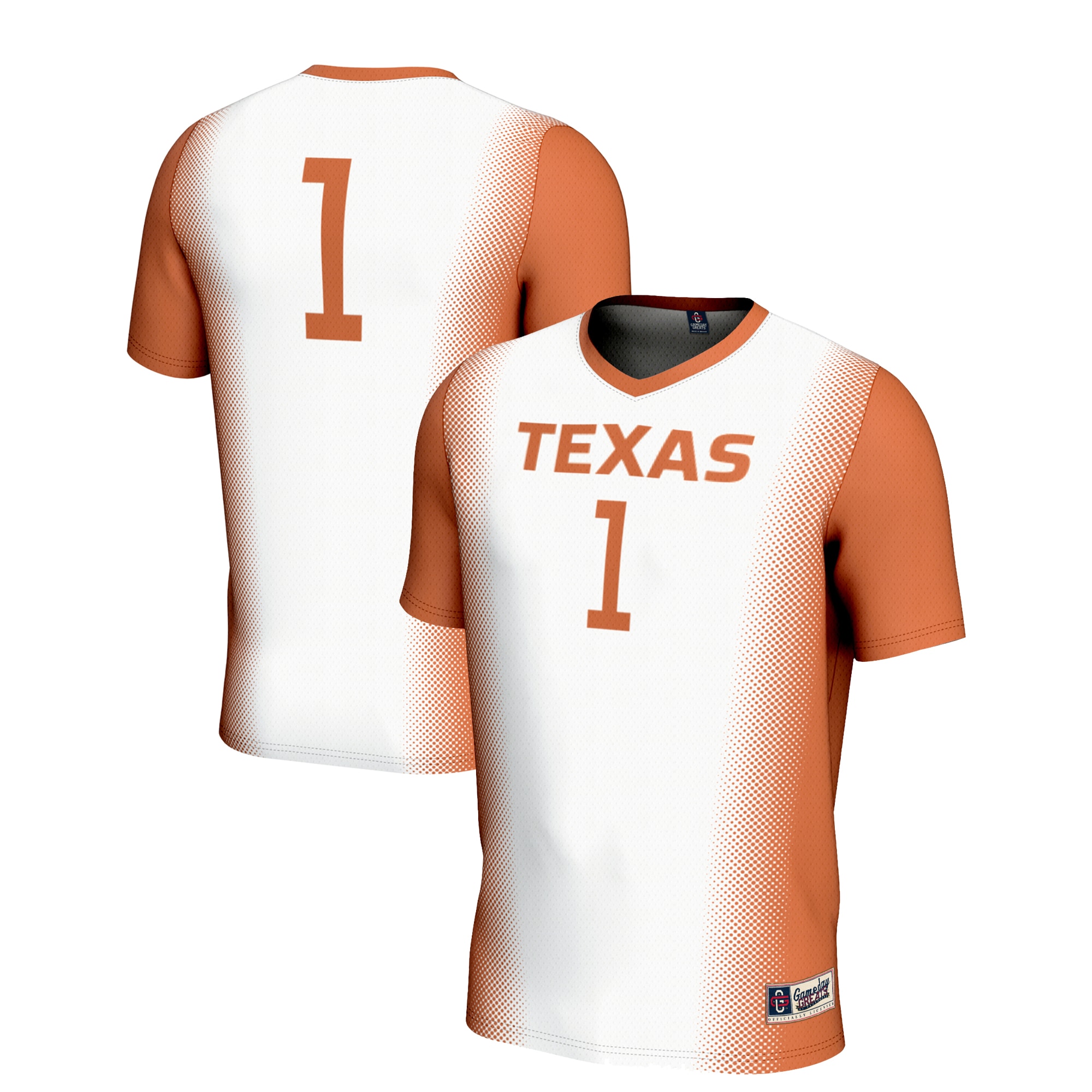Men's Texas Longhorns White Jersey