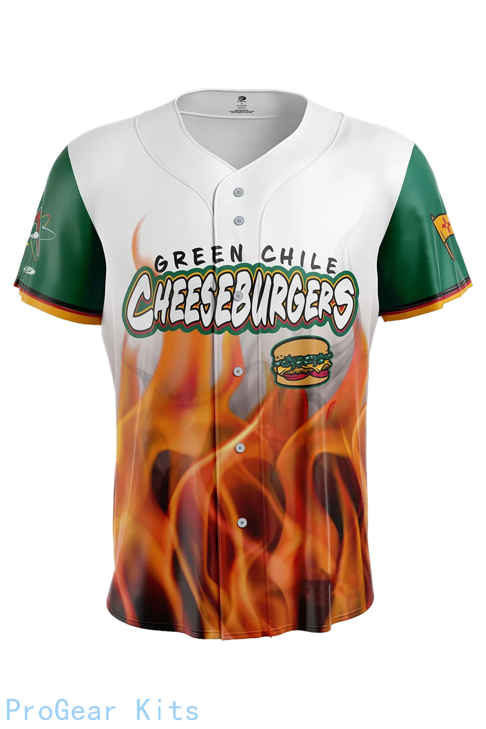 Men's Albuquerque Isotopes 2026 Green Jersey