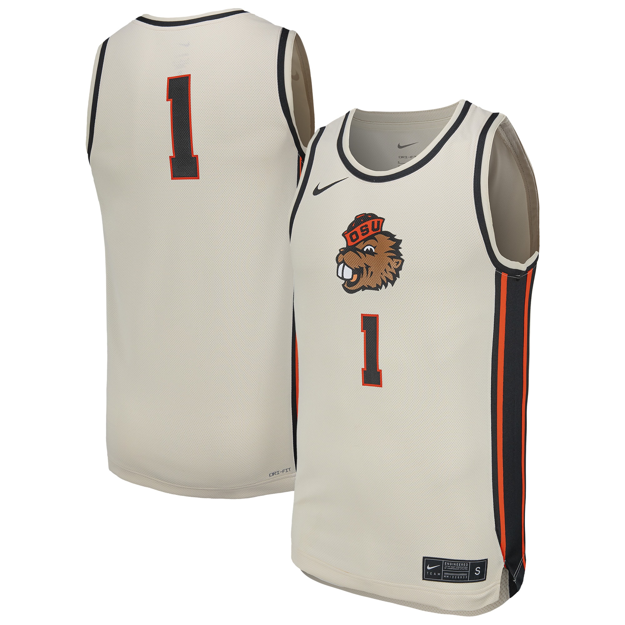 Women's Oregon State Beavers Natural Replica Jersey