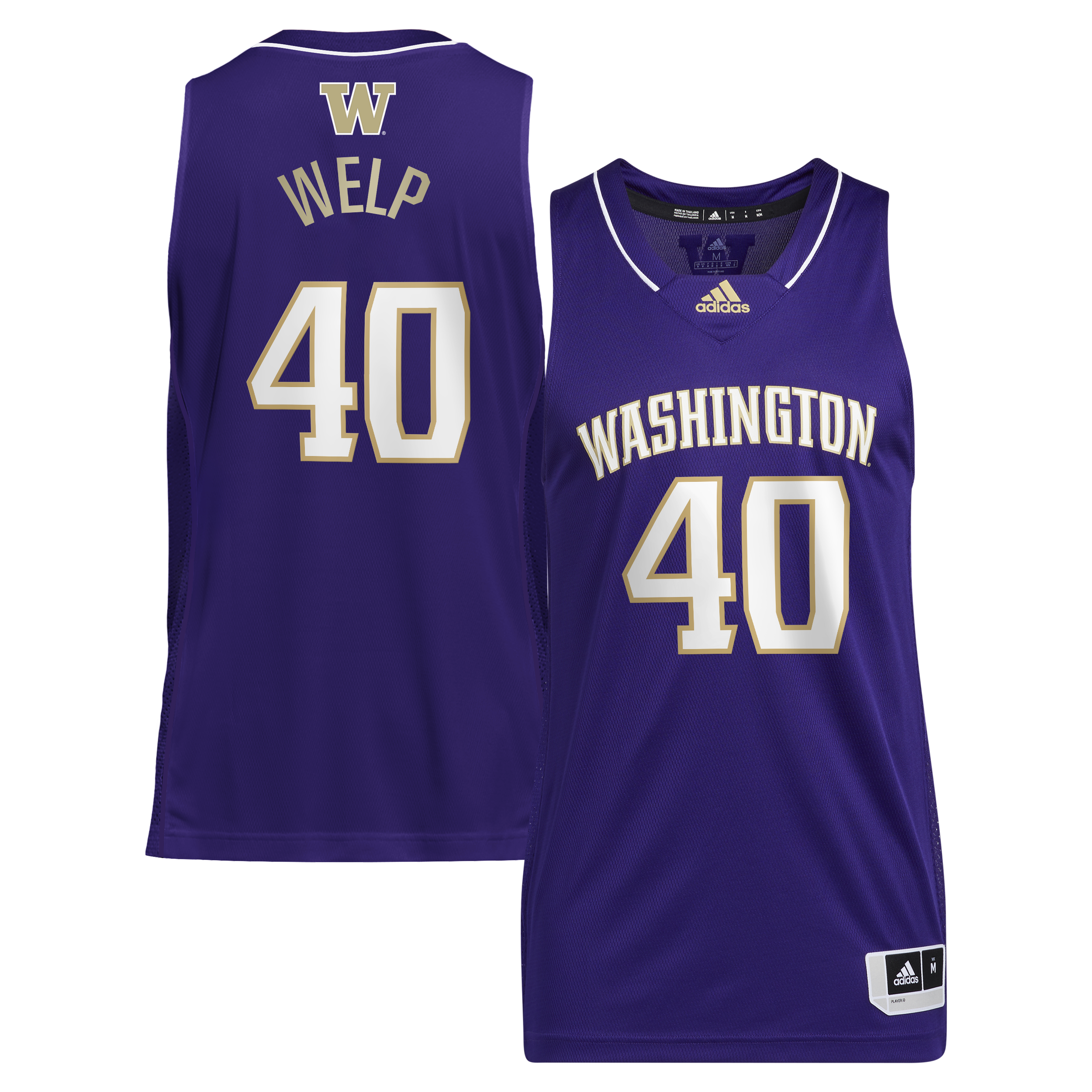 Men's Washington Huskies Purple Player Jersey