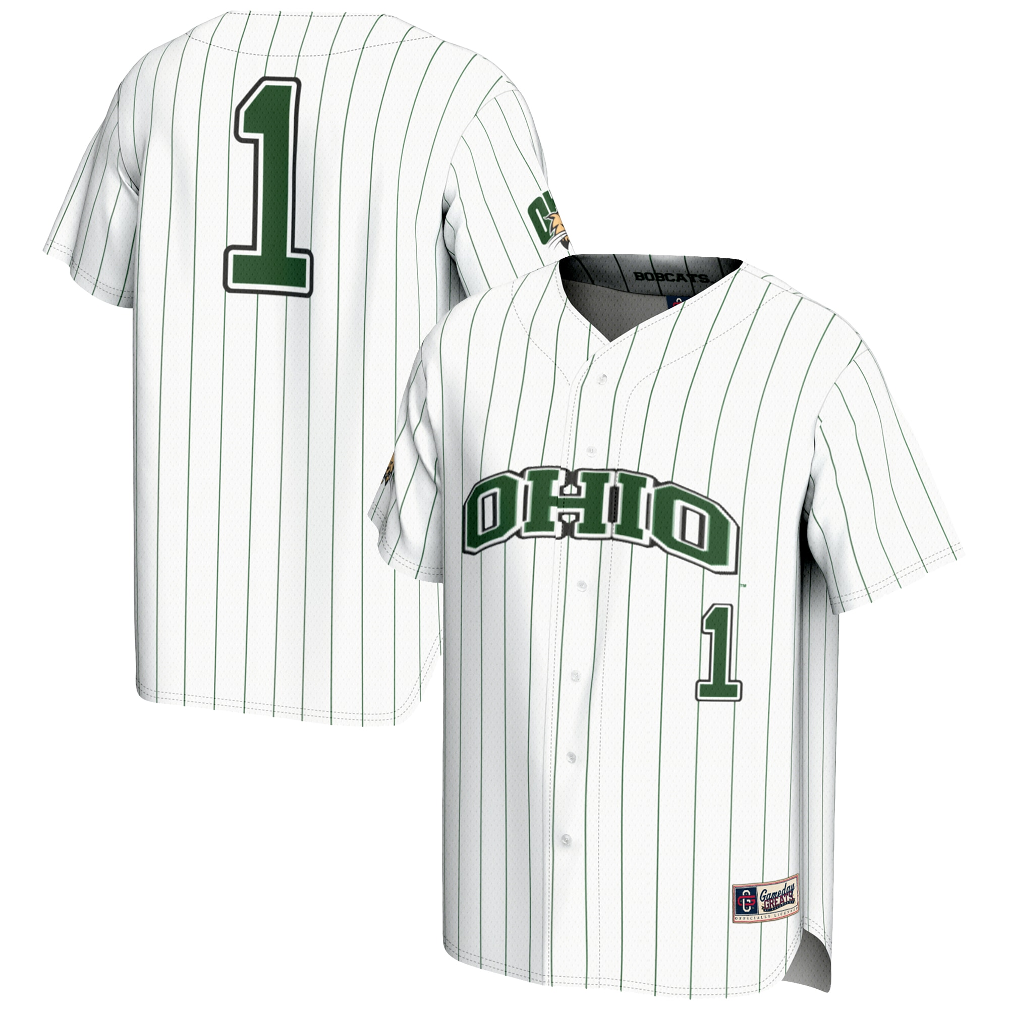 Women's Ohio Bobcats White Jersey