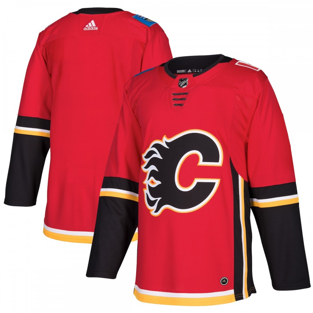 Men's Calgary Flames Red Home Jersey