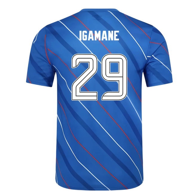 Men's Shortses Rangers 2025/26 Blue Home Tee