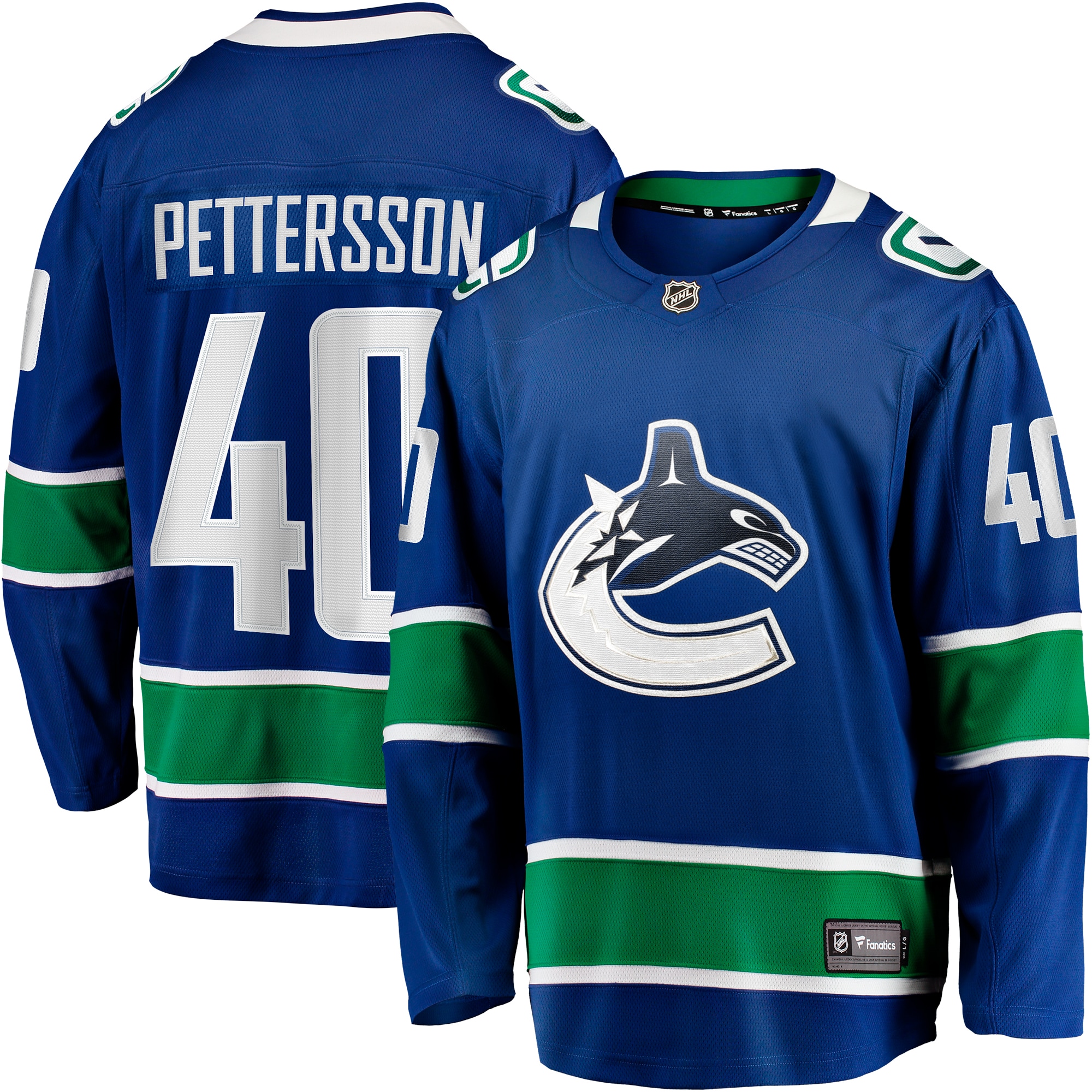 Kids' Vancouver Canucks Blue Home Jersey