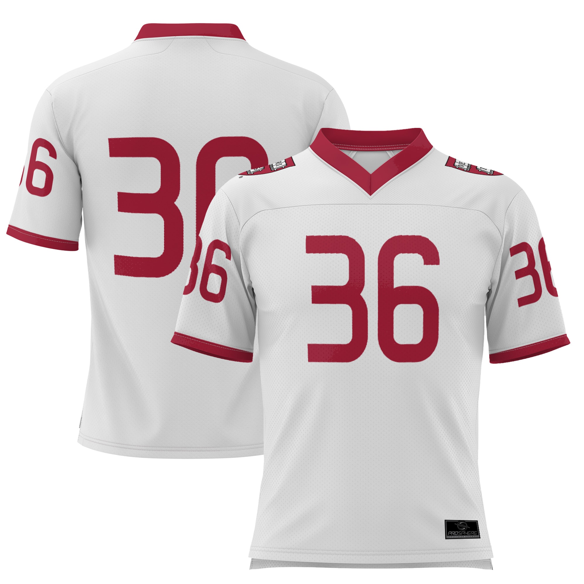 Women's Harvard Crimson White Jersey