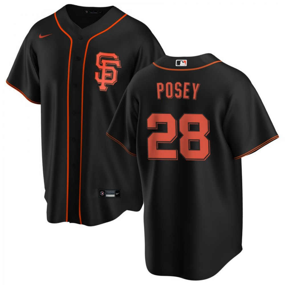 Women's San Francisco Giants 2020 Black Alternate Jersey