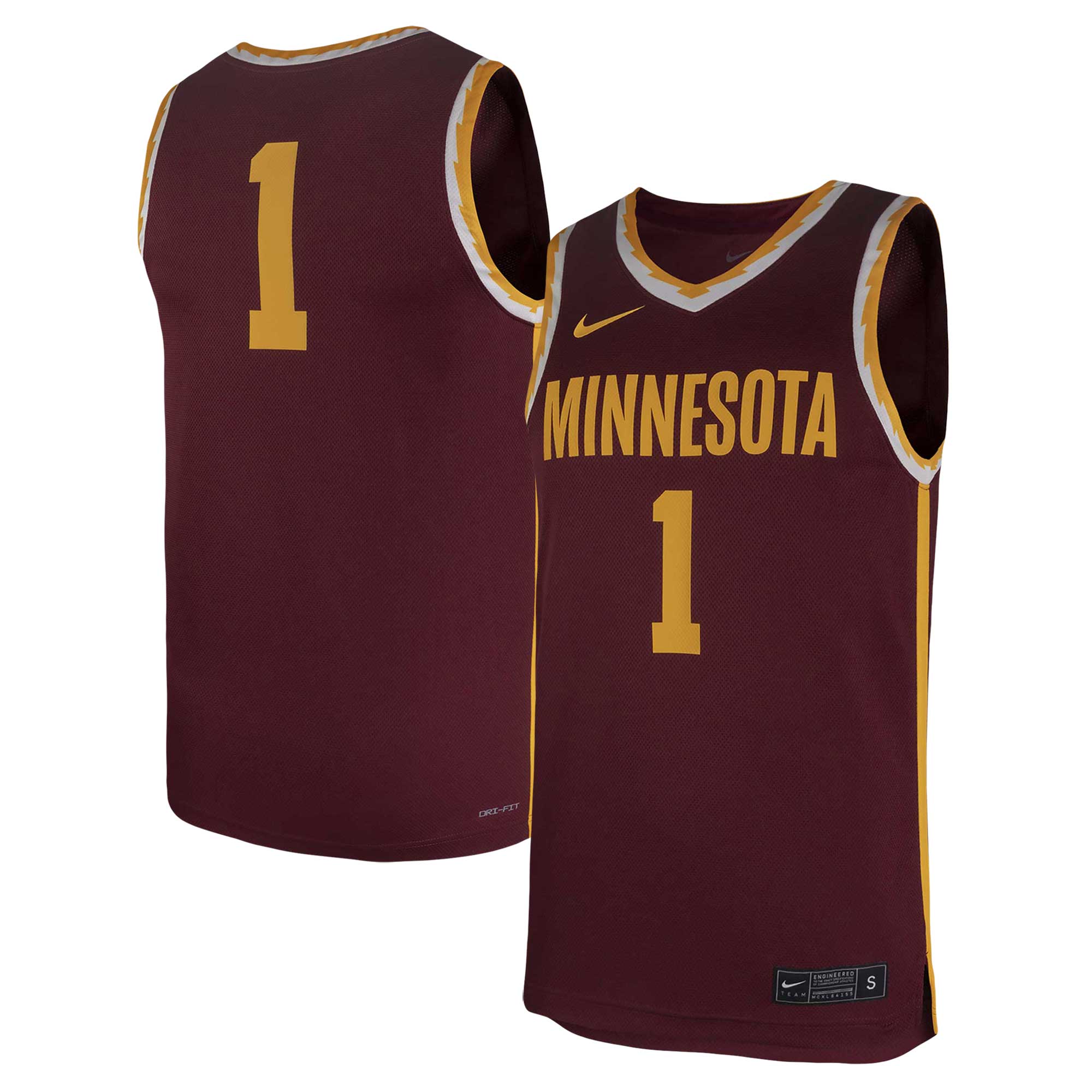 Women's Minnesota Golden Gophers Maroon Replica Jersey