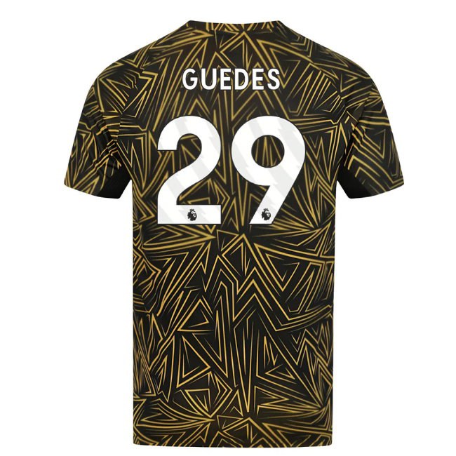 Kids' Wolves 2025/26 Black Home Jersey