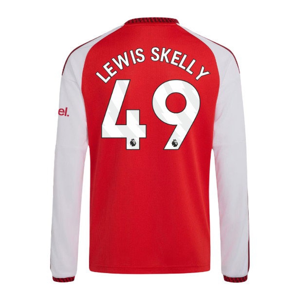 Kids' Arsenal 2026/27 Home Long Sleeve Jersey