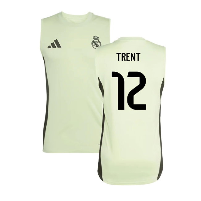 Kids' Trainings Real Madrid 2025/26 Lime Training Jersey