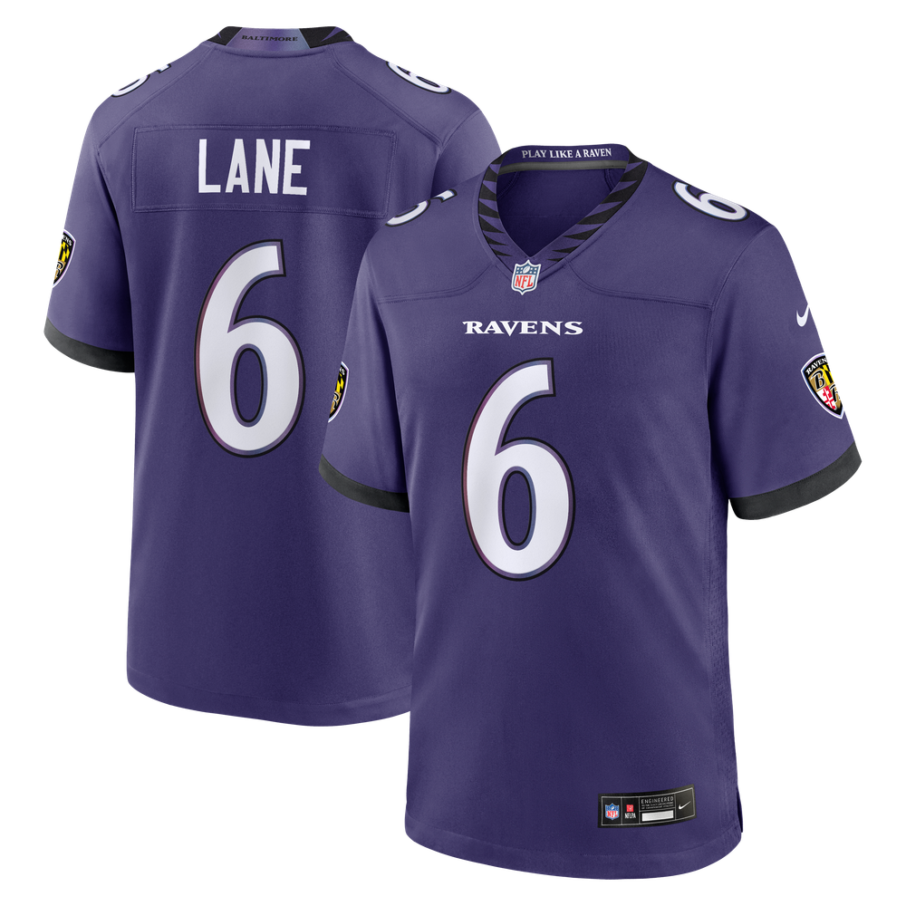 Men's Baltimore Ravens Purple Game Jersey