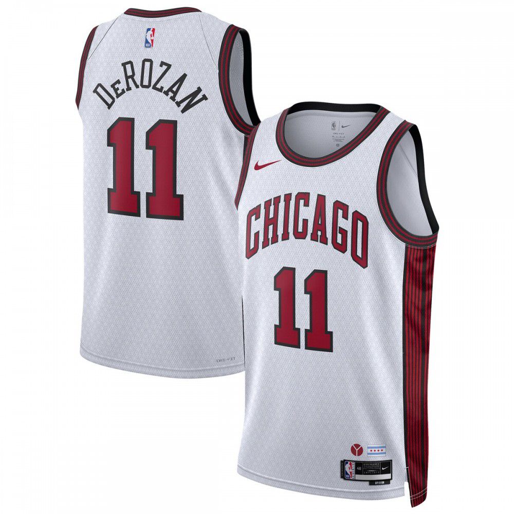 Women's Chicago Bulls 2022/23 White City Swingman Jersey