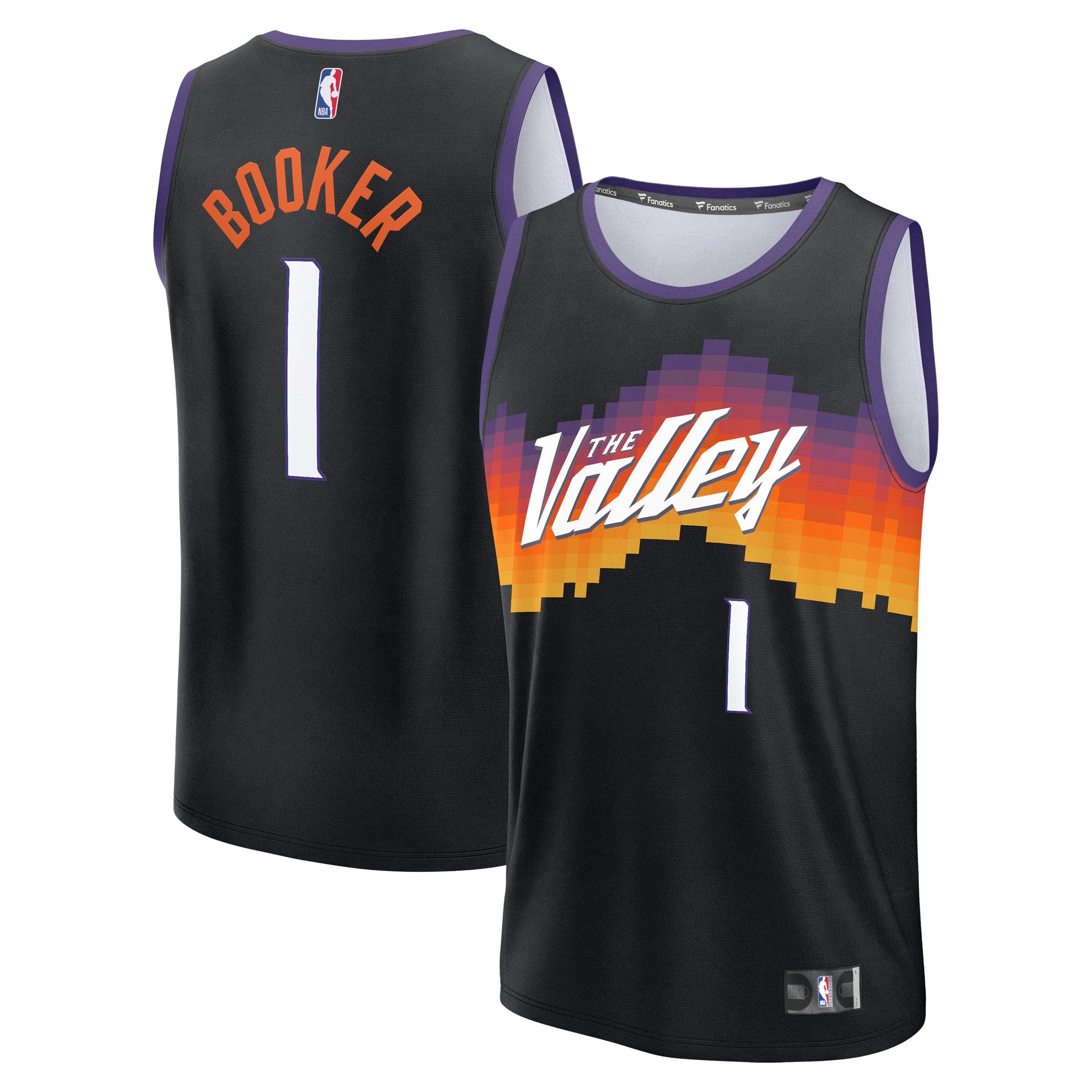 Men's Phoenix Suns 2025/26 Black City Jersey