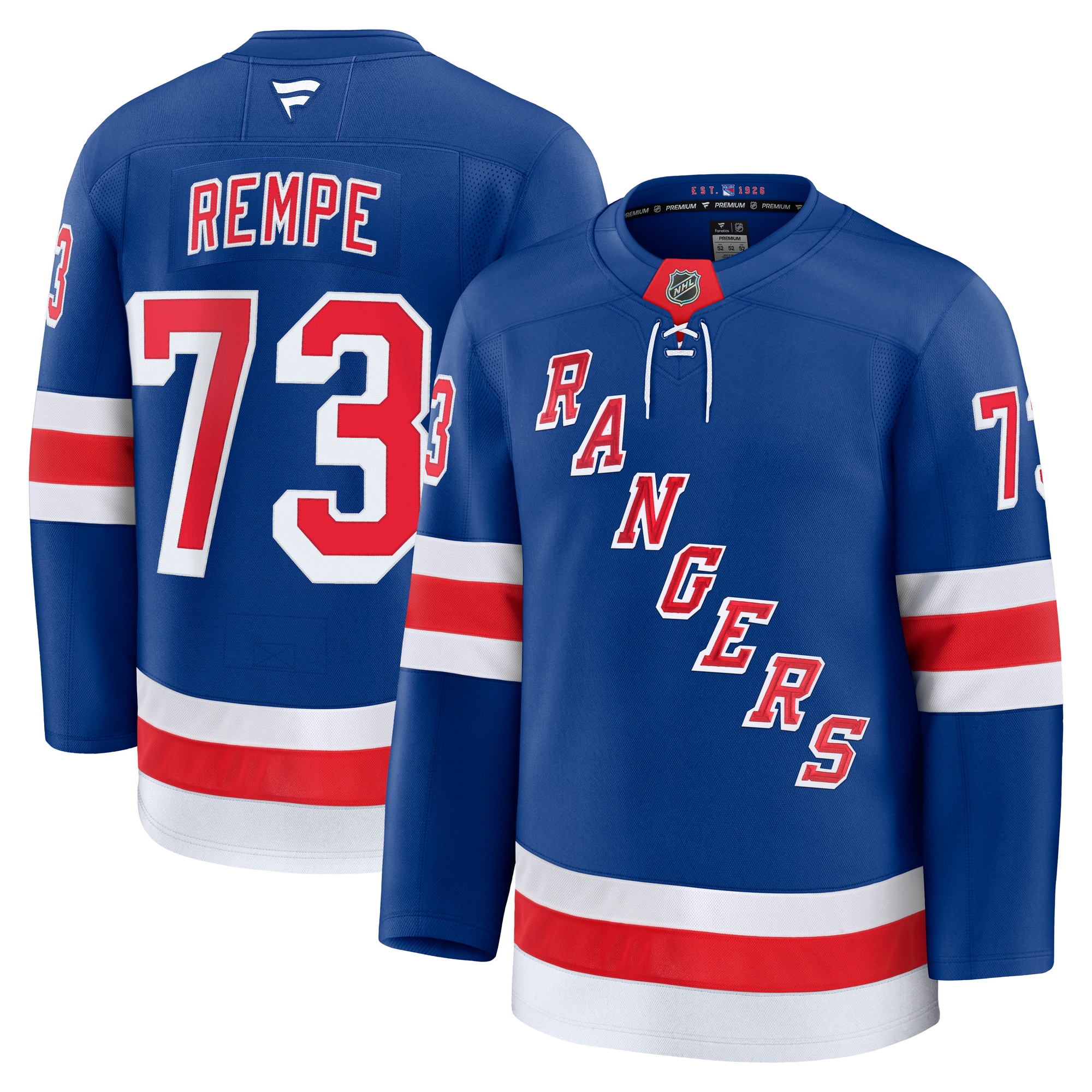 Kids' New York Rangers Blue Home Jersey