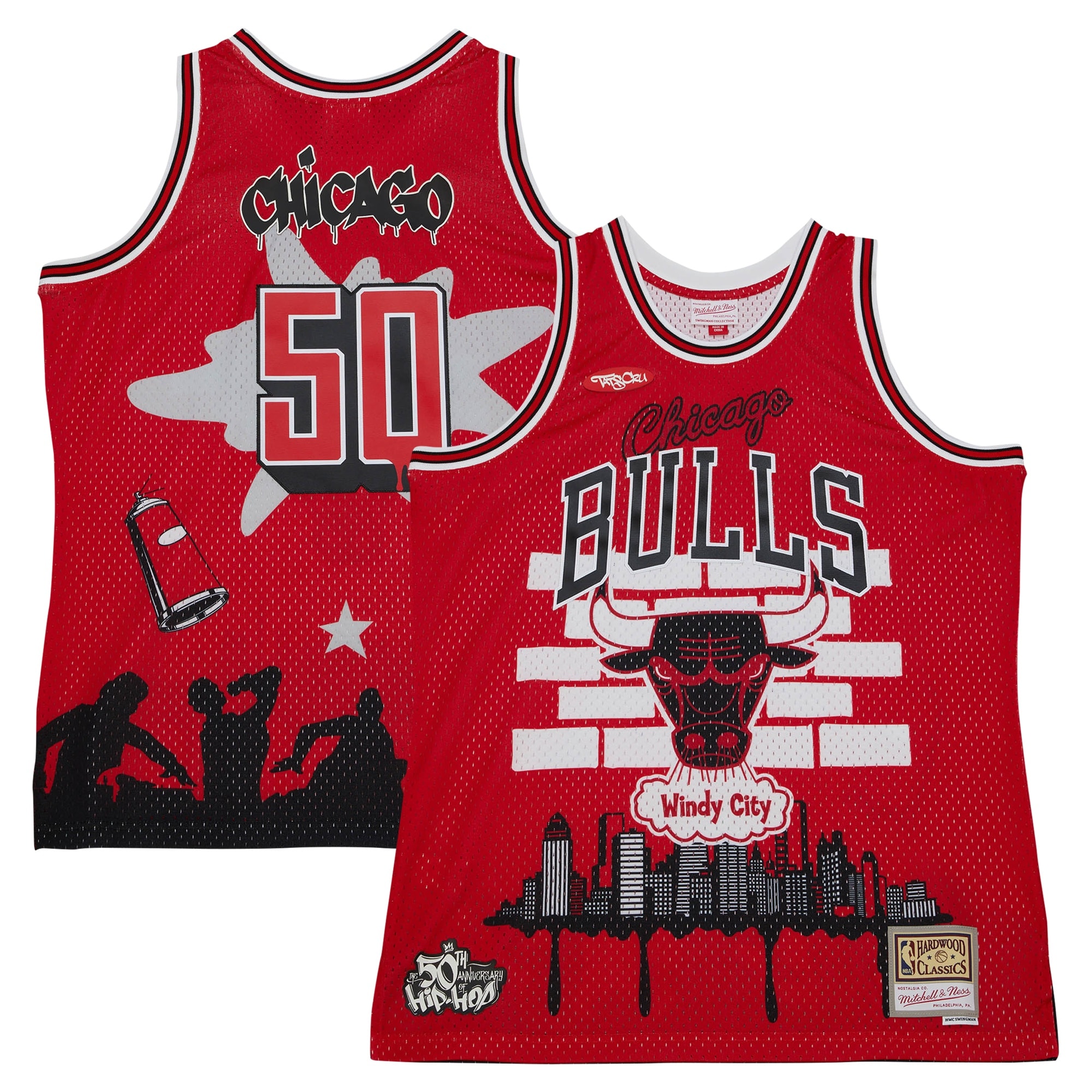 Men's Chicago Bulls Red Fashion Jersey