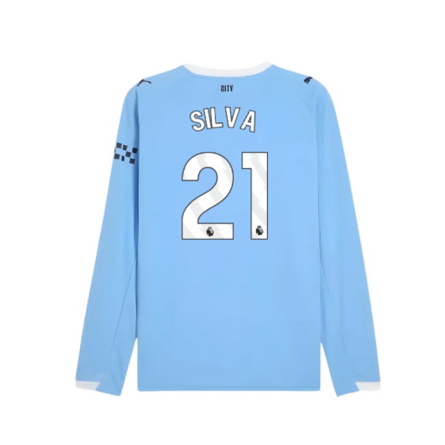 Women's Man City 2025/26 City Long Sleeve Jersey