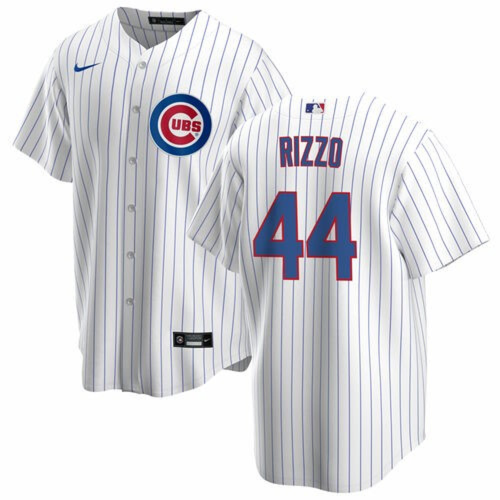 Men's Chicago Cubs White Player Jersey