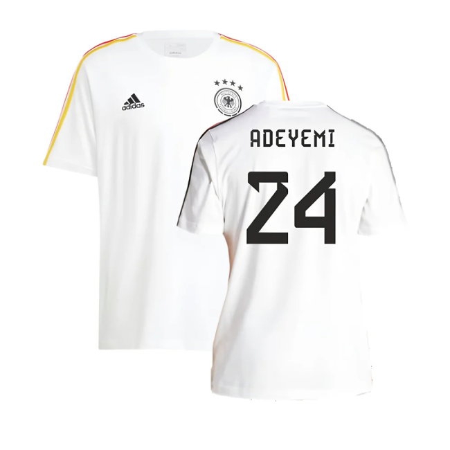 Men's Germany 2024/25 White Tee