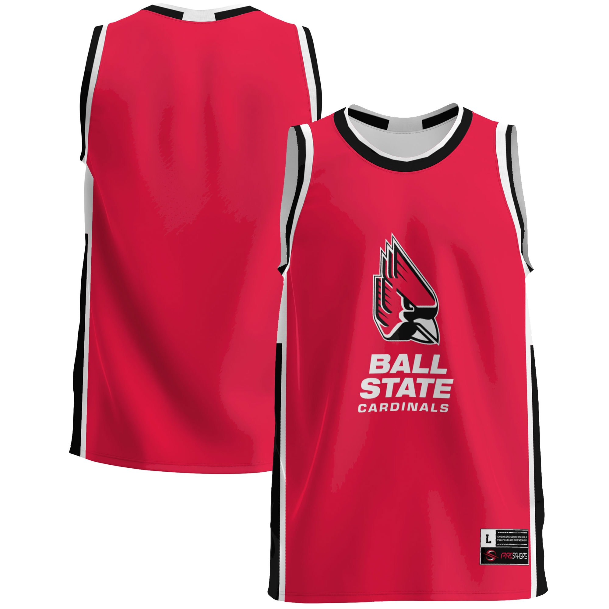 Women's Ball State Cardinals Cardinal Jersey