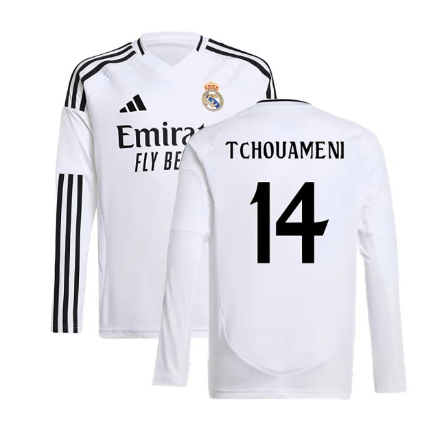 Women's Real Madrid 2024/25 Home Long Sleeve Jersey