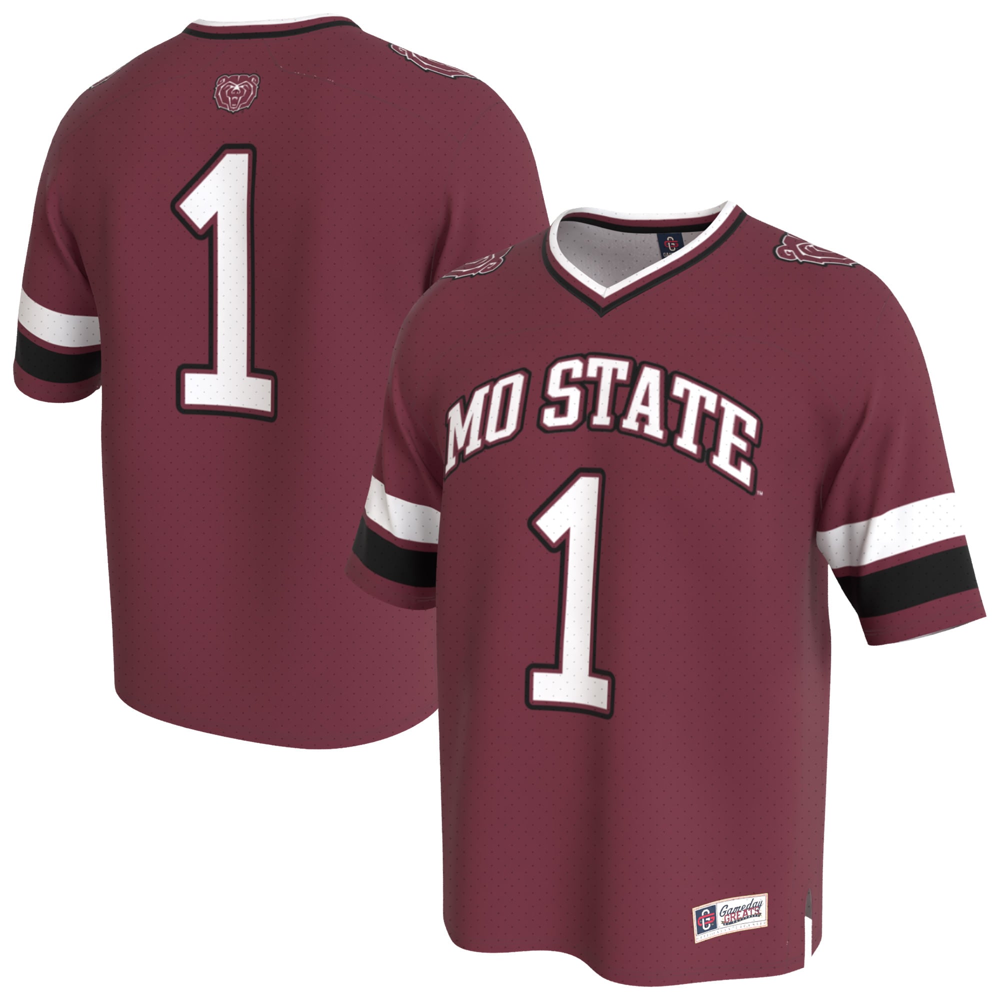 Women's State University Bears Maroon Fashion Jersey