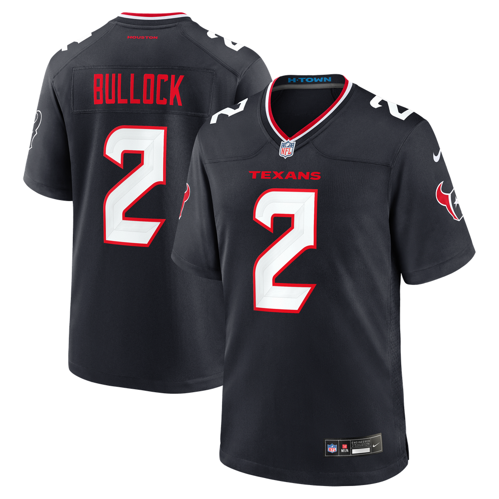 Men's Houston Texans Navy Game Jersey