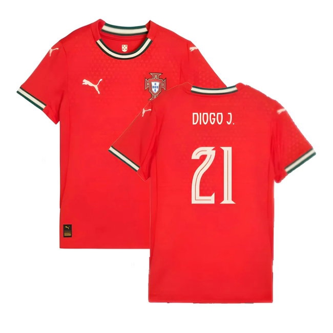Kids' Portugal 2025/26 Home Jersey