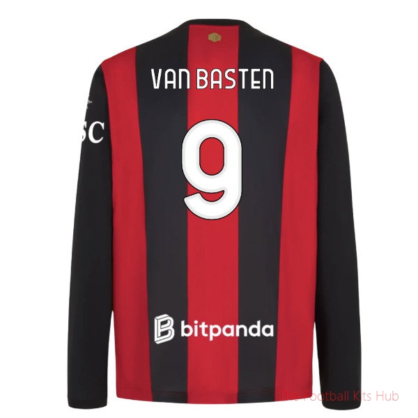 Women's AC Milan 2026/27 Home Long Sleeve Jersey