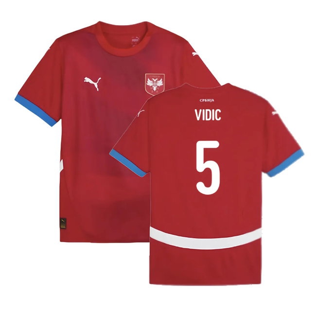Men's Serbia 2024/25 Home Jersey
